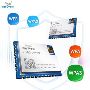 Module sans fil Ebyte E103-W12X 20dBm avec processeur ARM Cortex-M4 SoC, consommation ultra-faible, port série 2,4 GHz vers WiFi - Product Image 3