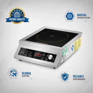 Commercial Countertop Induction Cooker 5kW 3.5kW with 300mm Glass Top for Restaurants Food Stalls and Catering Dealers - Product Image 6