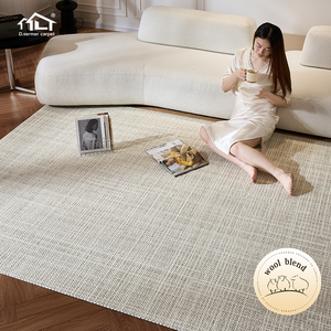 <span class=keywords><strong>Tappeto</strong></span> Moderno Dsermer Beige Solido, Resistente alle Macchie, Antiscivolo, Adatto per Animali Domestici, per Soggiorno e Camera da Letto - Product Image 1