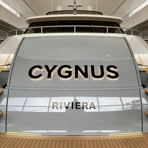 Insegna LED Personalizzabile di Lusso per Uso Marino, Resistente alla Corrosione, Nome della Barca in Acciaio Inox 3D Retroilluminato per Yacht di Lusso - Product Image 3