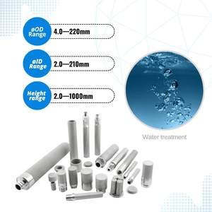 הנגקו 0.1 כדי 120 מיקרון אבקת נקבובי נירוסטה 316l מסנן מתכת צינור עבור הפרדה נוזלית גז - Product Image 3