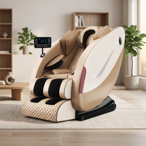 Meilleure Offre Fauteuil de Massage Électrique Intelligent à Gravité Zéro avec Chauffage et Airbags, pour un Massage Corporel Complet, Relaxation à Domicile - Product Image 1