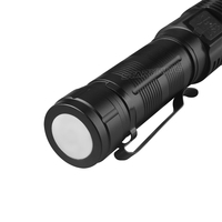 STARYNITE XHP80 Lampe de poche rechargeable zoomable 1400 lumens avec aimant de banque d'alimentation