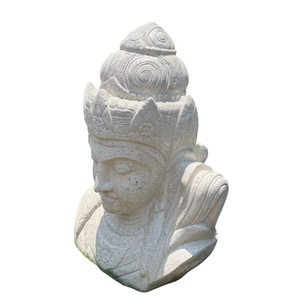Statue de Bouddha en terrazzo de pierre naturelle moderne faite à la main avec motif religieux, garantie 1 an, décoration personnalisée pour la maison et le jardin - Product Image 6