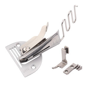 A10/S60 Juego de carpetas de Diagonal de ángulo recto para accesorios de máquina de coser de punto de cadeneta de 1 aguja Encuadernación de borde curvo Carpeta A10 - Product Image 1