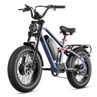 دراجة جبلية كهربائية تيرا II مخصصة بمحرك كهربائي، متوفرة في المملكة المتحدة، قوة 200-2000 واط، تصميم كلاسيكي، سريعة، بطارية ليثيوم 48 فولت
