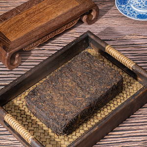 Tè dimagrante all'ingrosso Hunan piccolo mattone scuro forma di grumo di tè nero foglia compressa fermentata - Product Image 2