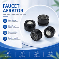 Boîtier d'aérateur à joint torique en laiton chromé à sortie d'eau unique TOPWAY pour robinet de douche de salle de bain – Pièce de rechange