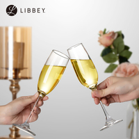 Flûtes à champagne miniatures Libbey (1 pièce) – Verres à vin 6oz, 7oz, 9oz – Fabrication chinoise