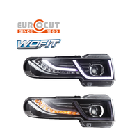 WOFIT Auto-Teile Plug&Play Auto-Zubehör LED Modifizierte Scheinwerfer für FJ Land Cruiser Passend für 2007-2017