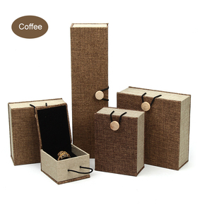 ผลิตกล่องใส่เครื่องประดับกระดาษพิมพ์โลโก้ตามสั่ง กล่องบรรจุภัณฑ์เครื่องประดับสุดหรู กล่องเครื่องประดับแบบกำหนดเอง รับผลิตแบบ OEM ODM ชุดกล่องเครื่องประดับ - Product Image 5