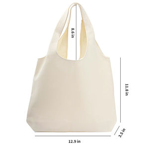 Bolsa de Tela de Algodón Blanca Personalizada con Logotipo, Bolsas de Regalo DIY, Bolsa de Color Negro Sólido - Product Image 2