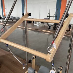 Pièces de rechange OEM ODM pour Reformer Pilates <span class=keywords><strong>Cadillac</strong></span> réglable avec ressorts interchangeables, conception tour complète, pour studios de Pilates et hôtels - Product Image 4