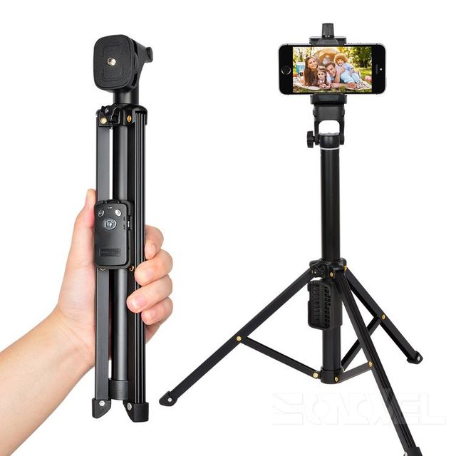 Yunteng Yt-1688 Portable Extendable Selfie Stick Tripod Monopod With Bluetooths Remote Shutter Control for Phone and Camera