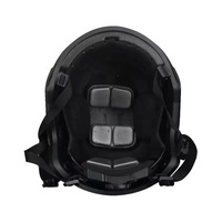 Casque de sécurité en PE FRP noir Coyote Green, 1,5 kg, léger, tactique, par Jianlong