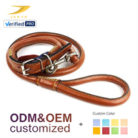 Collier et laisse pour chien en cuir de vache véritable cousus main, vente en gros d'usine, poignée rembourrée, quincaillerie métallique argentée, logo personnalisé