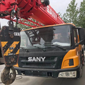 Grue mobile tout-terrain Sany 25t d'occasion certifiée EPA, grue sur camion de 25 tonnes - Product Image 6