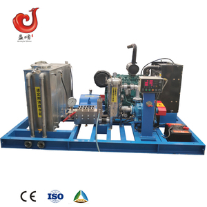 Motor Diesel 700bar <span class=keywords><strong>astillero</strong></span> equipos de limpieza de servicio pesado ultra hydro de alta presión de agua blaster - Product Image 2