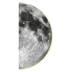 Quadro LED Moderno di Lusso a Mezzaluna per Decorazione d'Ingresso - Product Image 6