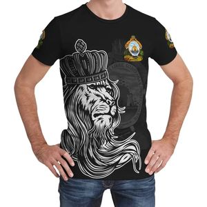 เสื้อยืดลายธงฮอนดูรัสไซส์พลัสไซส์สำหรับผู้ชายเสื้อดีไซน์เนอร์ออกแบบได้ตามต้องการสำหรับเด็กผู้ชายเสื้อลำลองผ้าโพลีเอสเตอร์ - Product Image 3
