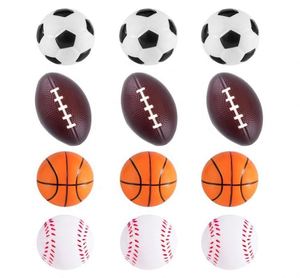 Ballon anti-stress en mousse PU personnalisé avec logo promotionnel, ballon de rugby, ballon de football américain, jouet anti-stress - Product Image 2