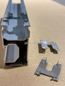 Nghệ thuật dấu hiệu thợ may làm bằng thép không gỉ nối đất Lug phổ phụ kiện cáp clip dẫn điện tấm năng lượng mặt trời gắn hệ thống - Product Image 6