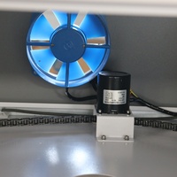 Machine de découpe laser pour décorations de gâteaux en acrylique 4060 avec pompe à air, pompe à eau, lit en nid d'abeille, rail de guidage linéaire haut et bas, porte à passage long