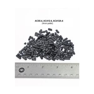 Haute performance granulée professionnelle de charbon actif de la catégorie 4mm pour les produits chimiques de papier et les additifs de pétrole - Product Image 3