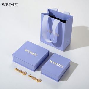 FSC Recyclable Book Style Jewelry <b>Box</b> for Ring, <b>Earring</b>, and Necklace with One Stop Packaging Solution - Product Image 3