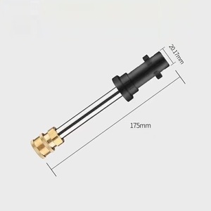 Accessoires de lavage de voiture électrique avec nettoyage à <span class=keywords><strong>haute</strong></span> <span class=keywords><strong>pression</strong></span> Filetage interne G1/4 vers adaptateur série K2-<span class=keywords><strong>K7</strong></span> 5 buses en plastique - Product Image 2