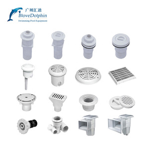 <span class=keywords><strong>Cubierta</strong></span> de drenaje <span class=keywords><strong>circular</strong></span> ABS para piscinas de hormigón, accesorios de drenaje de salida de <span class=keywords><strong>piscina</strong></span> integrados - Product Image 6