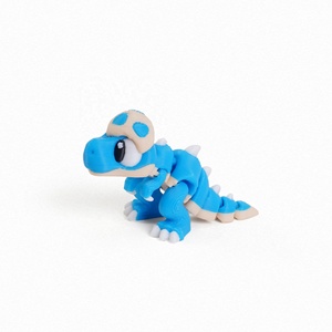 Adornos de Dinosaurios con Temática de Frozen, Impresos en 3D, Multicolores, de Cristal, Hechos a Mano, Regalo Creativo - Product Image 1