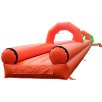 Toboggan gonflable étanche à l'air Slip n Toboggan Commercial adultes enfants Splash Sprinkle toboggan gonflable glissant et toboggan à vendre