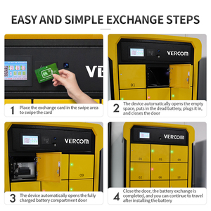 OEM Tuk tuk bicicletta elettrica multi-wheel energy exchange station writpe card batteria <span class=keywords><strong>noleggio</strong></span> cabinet sostituzione batteria - Product Image 2