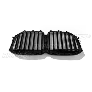 Calandre avant sport pour BMW X7 G07 LCI 2023 2024 en plastique ABS noir brillant, accessoires automobiles - Product Image 4