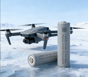 BARU Ampace 21700 JP40 4000mAh 4Ah 35C 140A 3.58V LiCoO2 Katoda 1000 Siklus Sel Lithium Ion 21700 untuk Peralatan Listrik, UAV - Product Image 6