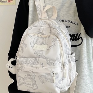 Aiyayou Mini Backpack Lightweight School Bag For Women Students Casual Travel Backpack With Letter Pattern Summer 2024 - Product Image 2