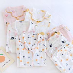 Venta caliente conjunto de pijamas de Enfermería de <span class=keywords><strong>maternidad</strong></span> para mujer Jersey de algodón de manga larga ropa de dormir para verano térmico otoño primavera - Product Image 2