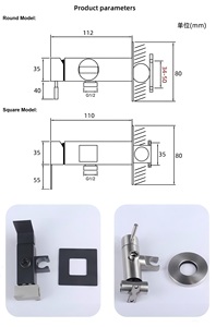 Ручной смеситель для горячей и холодной воды - Product Image 4