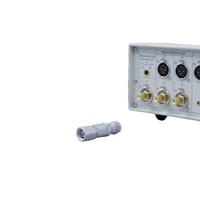 Adaptateur coaxial RF série 2,4 mm DC-50 GHz, connecteur étanche à montage sur panneau avec faible VSWR et faible perte d'insertion