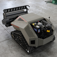 Nouveaux produits phares : Tondeuses à fléaux multifonctionnelles télécommandées à braquage zéro de 800 mm pour le défrichement des terres