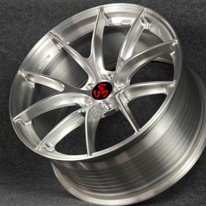 Jantes forgées <span class=keywords><strong>Y</strong></span>-Spoke 5 branches brossées argentées Apex VS-5RS 18 pouces 5x114.3 légères pour Honda Civic Type <span class=keywords><strong>R</strong></span> Toyota 86 - Product Image 1