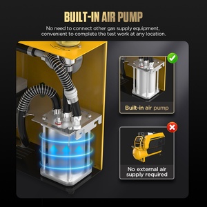 AUTOOL เครื่องตรวจจับควันรถยนต์รุ่น SDT202,เครื่องทดสอบท่อรั่วเครื่องวิเคราะห์ปัญหารถยนต์เครื่องวิเคราะห์การรั่วไหลของก๊าซหมอกควัน - Product Image 3