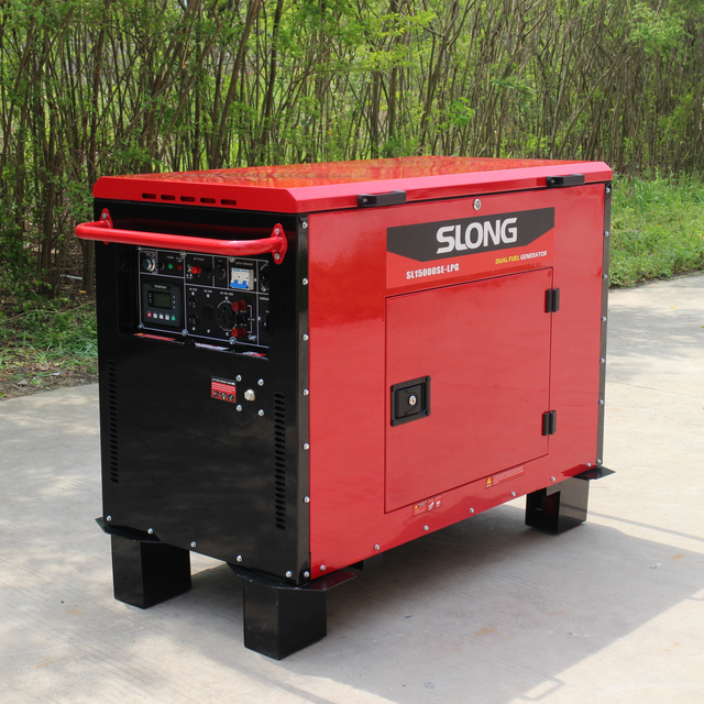 E.SLONG AIR COOLED STANDBY POWER GASOLINE Portable Generator 15000w