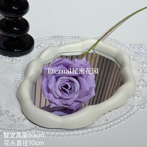 ดอกกุหลาบซีเคร็ทการ์เดน ขนาด 10 ซม. สีม่วง สำหรับตกแต่งงานแต่งงาน - Product Image 1