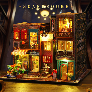Support de livre pop-up <span class=keywords><strong>en</strong></span> bois à monter soi-même, cadeau pour les 14 ans et plus, puzzle 3D <span class=keywords><strong>en</strong></span> bois, jeu de puzzle, jouet anti-stress, jouet éducatif STEM - Product Image 1