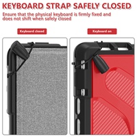 Étui pour ordinateur portable portable antichoc Pirate Master en silicone avec coque arrière intégrale pour Microsoft Surface Pro 4 5 6 7 Go 8