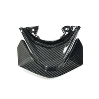 AKOSO 100% Fibre de carbone sèche pré-imprégnée autoclavée Cache de plaque de feu arrière de moto pour Yamaha R9 2025-2027+