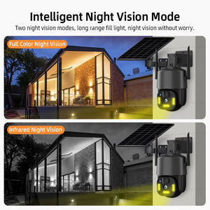 Tuya/V380/Eseecloud WiFi cámara de seguridad inteligente de vigilancia <span class=keywords><strong>360</strong></span> PTZ grados Cámara <span class=keywords><strong>Solar</strong></span> 4G tarjeta SIM cámara CCTV al aire libre - Product Image 5