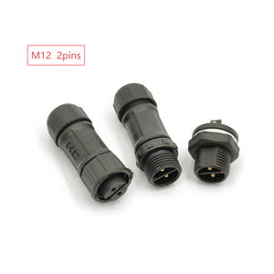 Connettori Modulari PELICAN M12/M16/M20 a <span class=keywords><strong>2</strong></span>, 3, 4 Pin Maschio e Femmina + Tipo Montaggio Frontale per Robot Intelligenti - Product Image 1